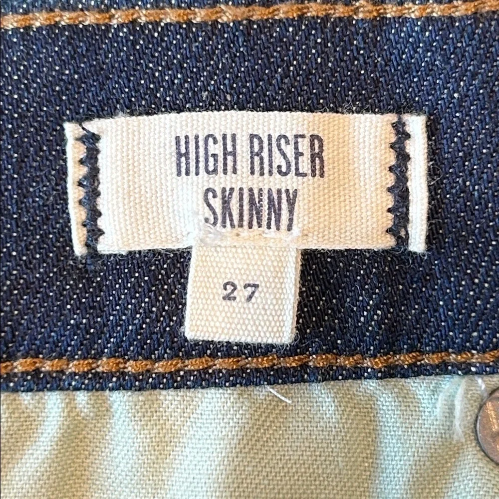 Madewell The High Riser skinny jeans crop size 27
